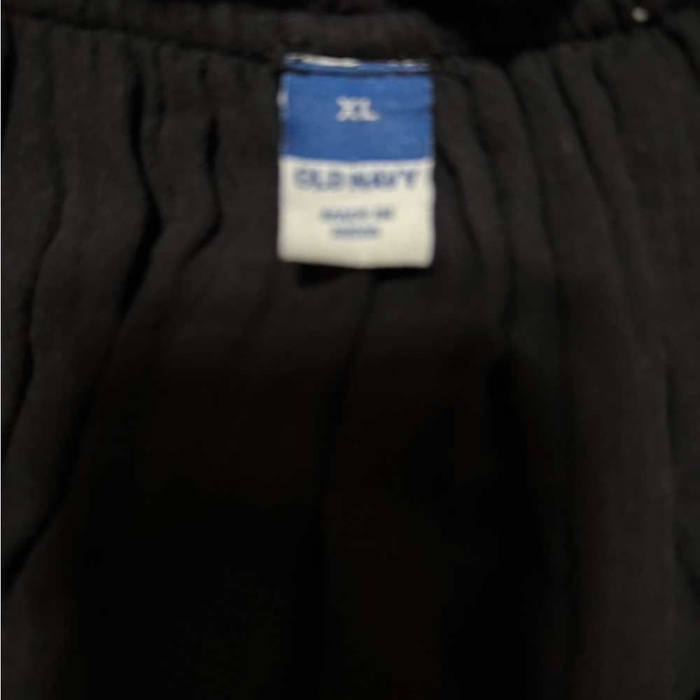 Old Navy Black Dress with V-Neck and Pockets! Size XL - Picture 3 of 4